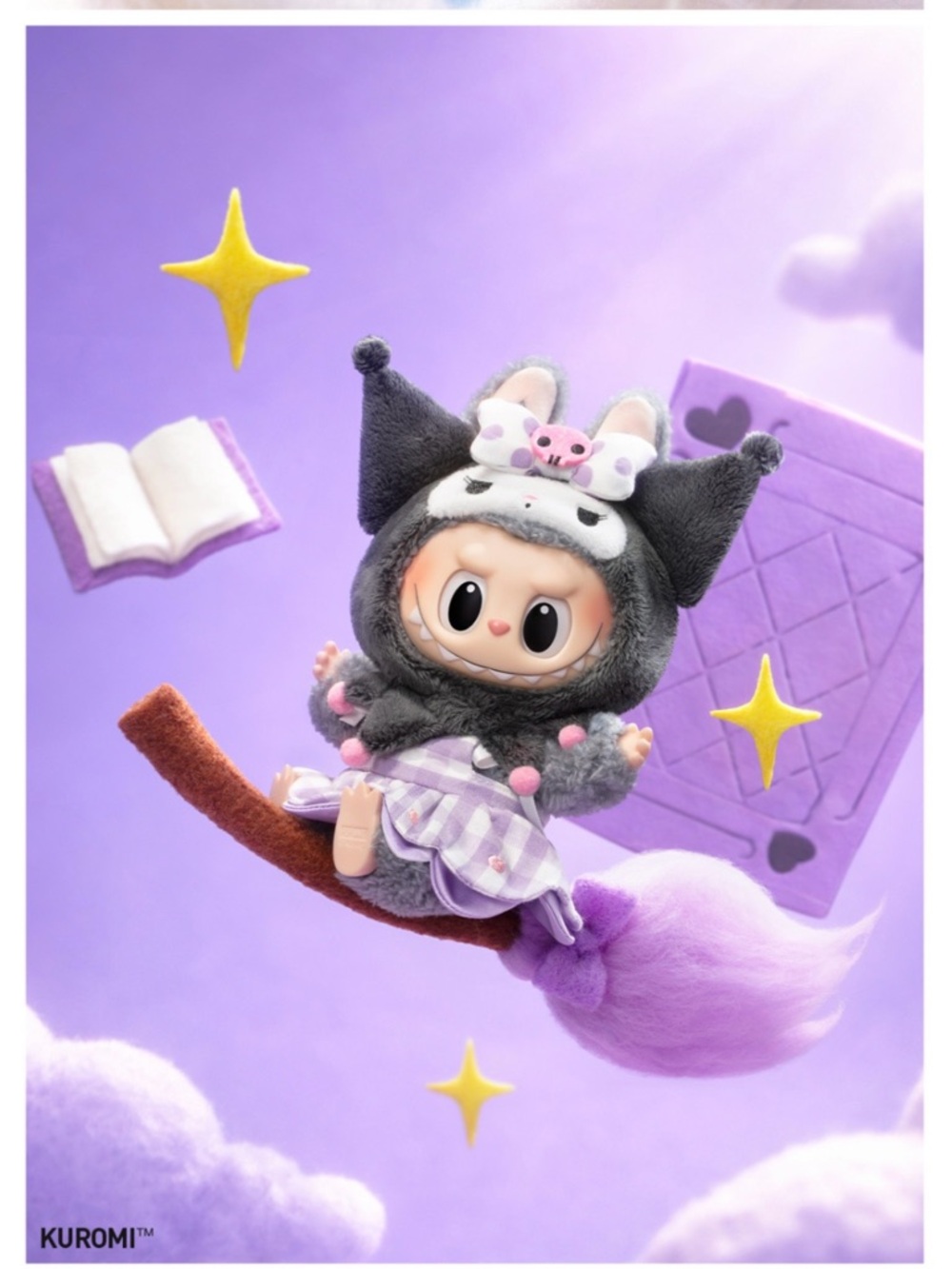 (NEW IN BOX) POP MART The Monsters x Hello Kitty and Friends- Kuromi